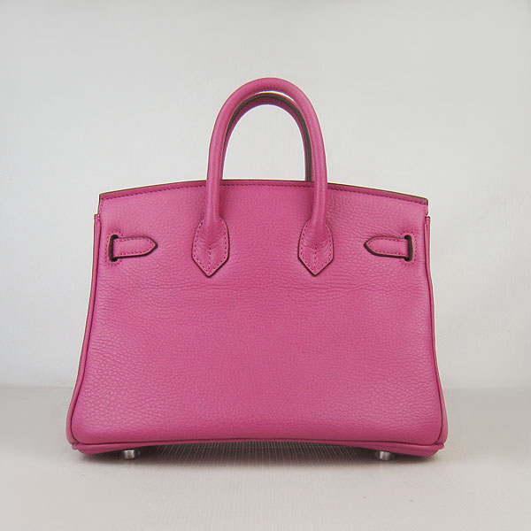 Super A Replica Hermes Togo Leather Birkin 25CM Handbag Peach 6068